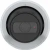 A close-up, top-down view of a security camera. Produktbild-Vorschau
