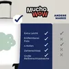 MuchoWow® Koffer Handgepäck Trolley Rollkoffer Kleine Produktbild-Vorschau 6