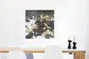 MuchoWow® Poster Marmor - Weiß - Schwarz - Muster 50x50 cm Produktbild-Vorschau 5