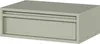 Selsey Evo - Comodino sospeso con cassetto, verde salvia, Anteprima dell’immagine prodotto 1
