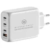 A white USB-C GaN charger with multiple ports. Produktbild-Vorschau