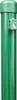 A close-up of a green metal fence post with a cap and a bracket attached. Produktbild-Vorschau