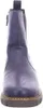 A front view of a blue boot with a brown sole. Anteprima dell’immagine prodotto