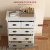 Commode Fortuna Lai Armoire de rangement avec 5 tiroirs Voir les images du produit 4