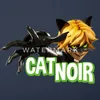 Spreadshirt Miraculous Cat Noir Adrien Kissenbezug 45x45 Produktbild-Vorschau 2