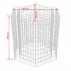vidaXL Plateau hexagonal en gabion 100×90×100 cm Voir les images du produit 10
