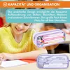 KRUMAD Trousse transparente, grande trousse pour stylos, Voir les images du produit 3