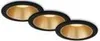 LED Einbauleuchten Bad 3er-Set Innenreflektor gold 4,9W Produktbild-Vorschau 1