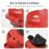YASHE Mini gaufrier ABW59C, 550 W, plaque 10 cm, Voir les images du produit 6