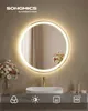SONGMICS Runder Badspiegel, LED Wandspiegel, Produktbild-Vorschau 2