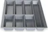 ORGA-BOX IV Universal Besteckeinsatz 473,5 x 426 mm grau Produktbild-Vorschau 2