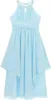 Mädchen Prinzessin Abendkleid Gr. 158-164 Cm Neckholder Produktbild-Vorschau 4