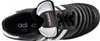 A top-down view of a black Adidas soccer shoe. Náhled obrázku produktu