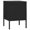 vidaXL Nachttische 2 Stk. Schwarz 35x35x51 cm Stahl Produktbild-Vorschau 1