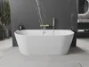 Mexen Oval Freistehende Badewanne Wand 180 x 80 cm, weiß, Produktbild-Vorschau 2