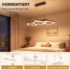 Suspension ZMH pour salle à manger, lampe pendante noire Voir les images du produit 5