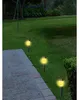 LED Solar Außenleuchte 27,5cm Kunststoff Schwarz / Warmweiß Produktbild-Vorschau 7