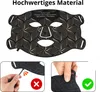 LED Lichttherapie Gesichtsmaske & Halsmaske – 8 Farben Produktbild-Vorschau 5
