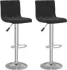 vidaXL Barhocker 2 Stk. Schwarz Samt Produktbild-Vorschau 1