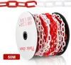 Hengda Absperrkette Kunststoffkette Rot Weiß 6mm Stärke für Produktbild-Vorschau 1