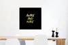 MuchoWow® Poster Zitat - Kreativ - Gold - Schwarz 50x50 cm Produktbild-Vorschau 5