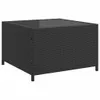 Gartenmöbel-Set, L-förmiges Ecksofa mit Tisch, PE-Rattan, Produktbild-Vorschau 7