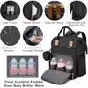 Windelrucksack mit Wickelstation,wasserdicht,großes Produktbild-Vorschau 2