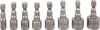 Stecknuss Satz 8tlg. 5-13mm Bit Set Aufsätze Akkuschrauber Produktbild-Vorschau 8