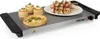 A buffet warmer with food items on it, presented on a white background. Voir les images du produit