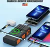 Linomag® Solar Power Bank, 30000 mAh, 4 Kabel, 4 Produktbild-Vorschau 3