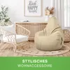 Green Bean® Sitzsack mit Rückenlehne "Cozy" 80x70x90cm - Produktbild-Vorschau 8