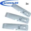 A product shot of three tire levers with the brand logo and quantity indication. Produktbild-Vorschau