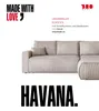 BroMARKT Ecksofa HAVANA Schlaffunktion Bettkasten L-Form Produktbild-Vorschau 3
