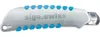 Coltello di precisione Siga con impugnatura in gomma 18 mm Anteprima dell’immagine prodotto 2