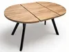 Runder ausziehbarer Esstisch Giuseppe Ø100 (150/200 cm) + 4 Produktbild-Vorschau 5