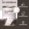 REAVET Premium Hunde Nassfutter - Kaninchen Pur 6 x 400g I Produktbild-Vorschau 2