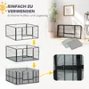 PawHut – box pre šteniatka, ohrada pre šteniatka s Náhľad obrázku produktu 7