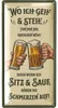 Retro Blechschild Bier, lustige Schilder mit Sprüchen als Produktbild-Vorschau 1