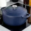 ORION Gusseisen Emaille Topf mit Griff 52 L Ø 26 cm 113348 Produktbild-Vorschau 2