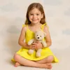 Sommerkleid für Mädchen – 100 % Baumwolle,  Größe  116,  Produktbild-Vorschau 2