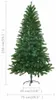 vidaXL Künstlicher Weihnachtsbaum mit Beleuchtung & Kugeln Produktbild-Vorschau 7