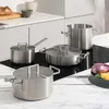 Alessi – 7-dielna sada hrncov Convivio, nerezová oceľ Náhľad obrázku produktu 2