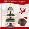COSTWAY 143cm Kratzbaum im Weihnachtsbaum-Design, Produktbild-Vorschau 2