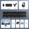 INF 2vstup a 1výstup USB-C KVM přepínač 8K@60Hz 4K@120Hz Náhled obrázku produktu 3