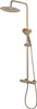 rea Duschgarnitur Thermostat VINCENT Gold Brush Höhe 1.235 Produktbild-Vorschau 5