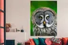 MuchoWow® Poster Vogel - Eule - Tiere - Braun - Porträt Produktbild-Vorschau 3