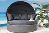riess-ambiente Outdoor Sonneninsel PLAYA LIVING 160cm grau Produktbild-Vorschau 3