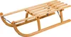 A wooden sled on a white background. Produktbild-Vorschau