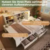 Rozkładana sofa Flieks – drewniane łóżko 140 x 200 cm z Podgląd zdjęcia produktu 7