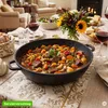 24 cm Schmorpfanne Bräter Bratpfanne Servierpfanne Produktbild-Vorschau 9